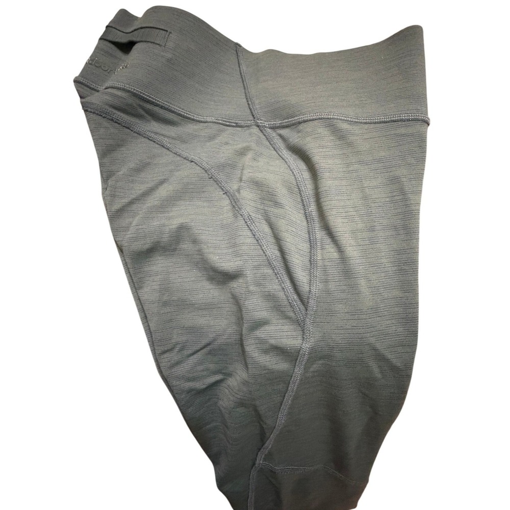 Outdoor Voices TechSweat Leggings XS Dark Green High Waisted 7/8 Active Tights - Picture 5 of 6